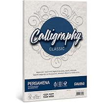 Papier Parchemin Lisse Favini - Format A4, 90g/m², Couleur Or, Pour Impression Jet D'encre Et Laser