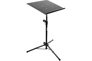 ROCKJAM RJLP3 STAND DE PROYECTOR DE PROYECTOR DE PERRAFORIENTE PANTENIMIENTO O MISTO PERTINIO TEMPORAL CON TRIPOD CUERPO Y PLACA DE TEJIDO