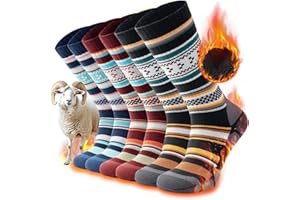 TANSTC Calcetines Mujer y Hombre Lana Merino, Calcetines Termicos 35-38 39-42 43-46 47-50, Deporte, Invierno, Trabajo, Senderismo, Esquiar, Aire Libre, 3 Pares