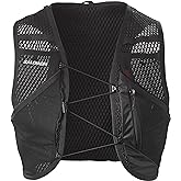 Salomon Active Skin 8 Compatibel met kolven Unisex Running Hydratatie Vest Wandelpad, Precision Fit, 8L Precision Fit en Geop