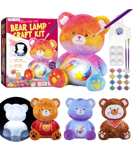 Bricolage Fille 5 6 7 8 9 10 11 12 Ans, Cadeau Jouet Fille 6 7 8 9 Ans, Kit De Bricolage Pour Enfants De 6 à 12 Ans, Idée Cadeau, Veilleuse Créative, Kit De Jeu Pour Garçon, Adolescent, Fille