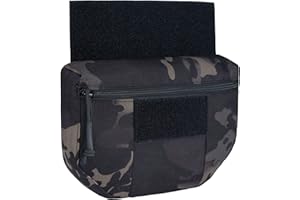 IDOGEAR Bolsa táctica de Descarga para JPC CPC AVS Chaleco táctico Bolsa de Transporte con Gancho y Bucle