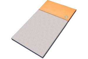 GuineaDad Liner - C & C 2x4 Größe, Orange | Meerschweinchen Fleece Käfig Liner | Meerschweinchen Bettwäsche | Graben Taschenhülle | Extra saugfähiger Bambus | Wasserdichter Boden