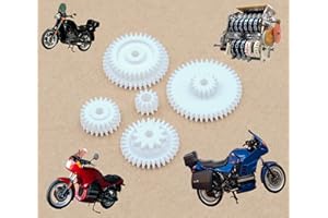 RUSTICHOME Kit Engranajes Odometro K75-K100-K1000-K1100-K1/ Engranajes Velocimetro Contador Revoluciones Moto Serie K/Piñones Cuenta Kilometros 5 Engranajes