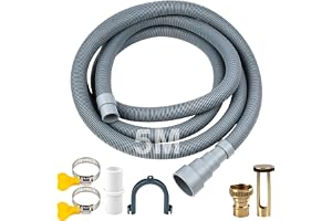 msymsyu 5 m tvättmaskins avloppsslang PVC avloppsslang diskmaskinset