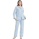 Pyjamasset av flanell för kvinnor