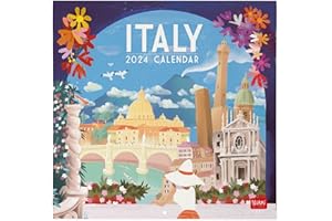 Legami - Calendario da Parete 2024, 12 Mesi e Planner annuale, Spazio per Note e Appunti, Numero della Settimana, Segni zodiacali e Festività internazionali, Cellophanatura singola, 30x29 cm
