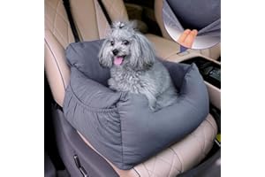 YULEYU Seggiolino Auto per Cani, Seggiolino Lavabile Antiscivolo per Cani di Piccola Taglia Media, Seggiolino di Sicurezza per Cani Adatto a Tutti i Tipi di Auto