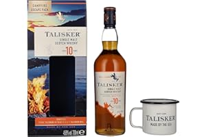 Talisker 10 Years Old Single Malt Whisky Campfire Escape Pack 45,8% Vol. 0,7l in Giftbox with Talisker Mug