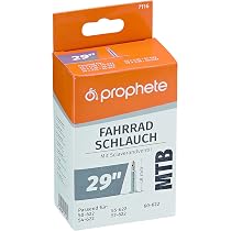 DOWNHILL-Fahrradschlauch 29 Zoll – Für Reifenbreite 2,20/2,50, Schrader-Ventil