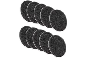 HAFEEHOO Luftfilter für Pluggit EV100/EV200/EV500/REV150 | 1 Filterset | Filterset G3 | 10x Rundfilter Bulpren PPI 30, Ø 135 mm. G3 | EVFGB