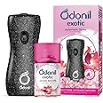 DABUR Odonil Exotic Automatic Spray-225Ml|Machine + 1 Refill|Floral Bliss|2X Long Lasting|2200 Sprays Guaranteed|Lasts Upto 60 Days