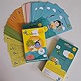 Indic Roots Krishna Flash Cards - Set of 48, Cultural Game for Children, Janamashtami Gift, Educational Card Game for Boys & Girls Age 3+