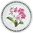 Portmeirion 520240 Exotic Botanic Garden - 6" Bread and Butter Plates - Set o, Red,white
