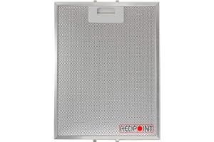 REDPOINT® Filtro de aluminio para campanas 247 x 327 x 9 mm. Adaptable: "Turboair"