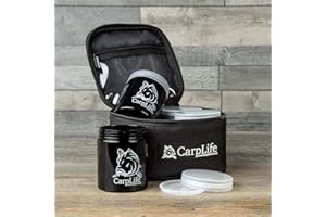 ‎CARPLIFE PRODUCTS LTD CarpLife Hakenköder-Set/CarpLife Glupftopf-Set – Glubwanne Kit – Hakenköder-Wannen-Set – Karpfenangeln