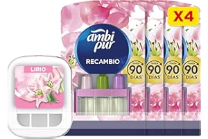 FEBREZE Ambi Pur 3VOLUTION - Aparato + 4 recambios Aroma Brisa De Lirio 80ml