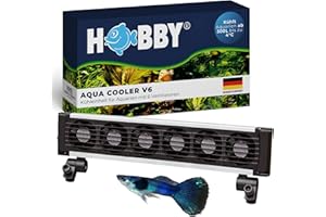 HOBBY Aquaristik Aqua Cooler V6 I Kühleinheit für Aquarien ab 300L I leise Aquarienkühlung mit 6 Ventilatoren I effektive Temperaturkontrolle I geeignet für Süßwasser- und Meerwasseraquarien