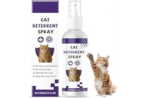 EliiSkinn Anti Scratch Cat Spray, Cat Deterrent Spray Indoor & Outdoor, Safe & Effective Solution, Prevent Cats from Scratching Furniture, Plants, Sofas, Carpets, Curtain 120ml