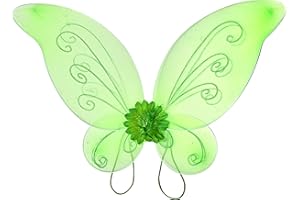 FIESTAS GUIRCA Guirca- Alas Mariposa, Color Verde, Talla única (16362.0)