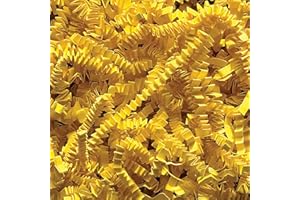Box.it.pack.it Shredded Crinkle ZigZag Kraft Paper, Yellow, 1kg