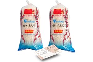 CUCINADA Vermicelli Glass Noodles 2 x 500g | Mung Beans Thread Vermicelli Noodles