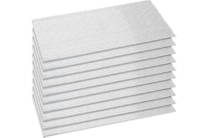 Pllieay 18000PCS Silver Self Adhesive Mirrors Mosaic Tiles, Real Glass Small Squares Mosaic Mirror Stickers Disco Stickers for Disco Ball Craft, Home Decoration(5x5 mm, Silver)