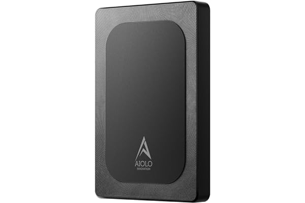 Aiolo Innovation Disque Dur Externe 500Go Ultra-Mince Portable 2.5" USB 3.0, SATA Stockage HDD pour PS4, Xbox, PC, Mac, Ordinateur de Bureau, Ordinateur Portable