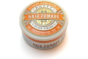 Captain Fawcett Pomada de masilla de 100 g – Pomada para el cabello de fijación fuerte, acabado mate para hombres – Fórmula texturizante – Soluble en agua – Fabricado en el Reino Unido