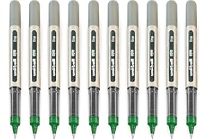 ‎UNI-BALL uni-ball Eye UB-157 Tintenroller, 0,7 mm Spitze, Grün, 10 Stück