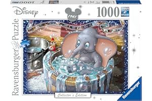 Ravensburger Puzzle 1000 Piezas, Dumbo, Puzzle Disney, Edad Recomendada 12+