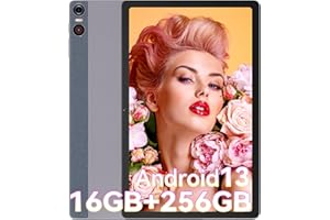 CUBOT Tablet TAB 50 Tavoletta 10.4'' Schermo Android 13 Sistema 16GB (8+8) RAM + 256GB ROM TF 1TB Expand 7500mAh 13MP Fotocamera Octa-Core Supporto BT WiFi Doppia SIM - Grigio