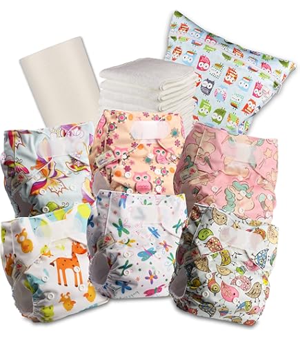 Prickles 🦔 Reusable Modern Cloth Nappy With Bamboo Terry Insert – Yoho & Co