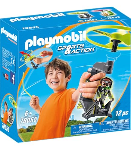 PLAYMOBIL 70056 Sports & Action Fairy Pull String Flyer – Mit Figur, Für Kreativen Spielspaß