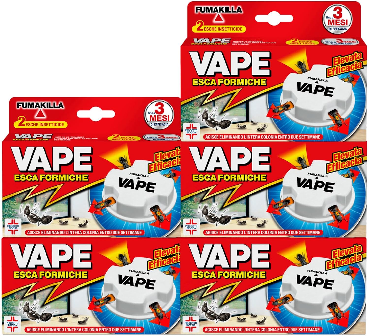 Avis d'Expert & Test Approfondi : Vape Esca Formiche Insetticida Elimina Intero (Sélection)