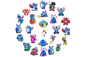 Acuiwer Charmes de Chaussure Pins pour Crocs, Breloque pour Sabots Sandales Pins Crocs, Crocs Charms Crocs Accessoires pour Filles Garçons Cadeau Noël ou d'anniversaire