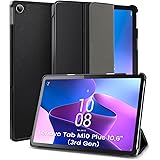 DLveer Custodia Cover per Lenovo Tab M10 Plus (3rd Gen) 10.6 TB-125FU, Ultra Sottile Flip Stand con Funzione Auto Sleep/Wake,