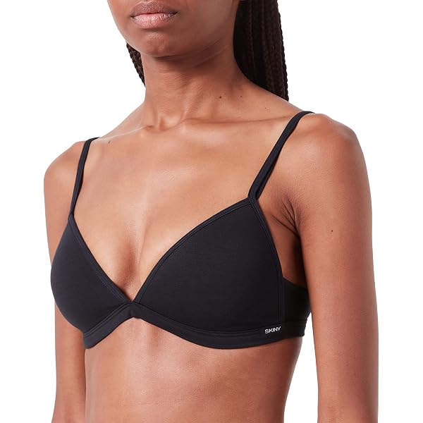 Skiny Women's Non-Wired Multiway Bra – Micro Essentials 085321, Soft Padded Cup, Convertible Straps