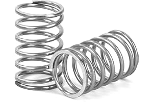 GUNGY Druckfeder Edelstahl Feder Druckfedern 25mm Drahtdurchmesser 1,5mm Außendurchmesser 16mm Länge 25mm Maximale Federkraft 2,6kg 4 Stück