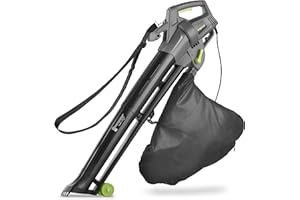 Emperial Leaf Blower, Garden Vacuum & Mulcher with Large 35 Litre Collection Bag, 10m Cable Reaches Whole Garden