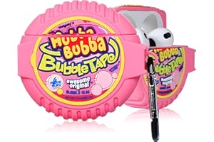 STSNano Cute Case for AirPod 3 3rd Generation Cartoon Design Funny Kawaii Fun Cool for Air Pods 3 (2021) Soft Silicone Cover Unique 3D Food for Girls Boys Kids Cases for AirPods 3 (Bubble Gum)