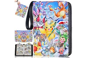 IMAICEPT 900 Classeur Carte, Classeur Cartes avec 50 Pages de Pochettes Amovibles, Imperméable Classeur Carte One Piece, Cahier Range Carte Cadeau pour le Collectionneur de Cartes