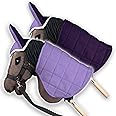 SKIPPI Hobby Horse Blanket and Ear Bonnet - Lilac and Plum