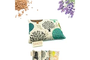 SAKITO Cuscino Termico Microonde (14x10 cm) - Terapia Naturale per i Colici - Calore Naturale per la Pancia e per Eliminare i Gas, Rilassamento Infantile - Sicuro per i Bambini - Tessuto di Prima Qualità