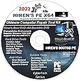 Hiren Utilities TechGuy4u Boot CD/DVD PE x64 bit Software Repair Tools Suite 2021 +WhatsApp Tech Support latest version Best PC Computer Repair Recovery Compatible with Windows (Hiren's PE X64 - DVD)