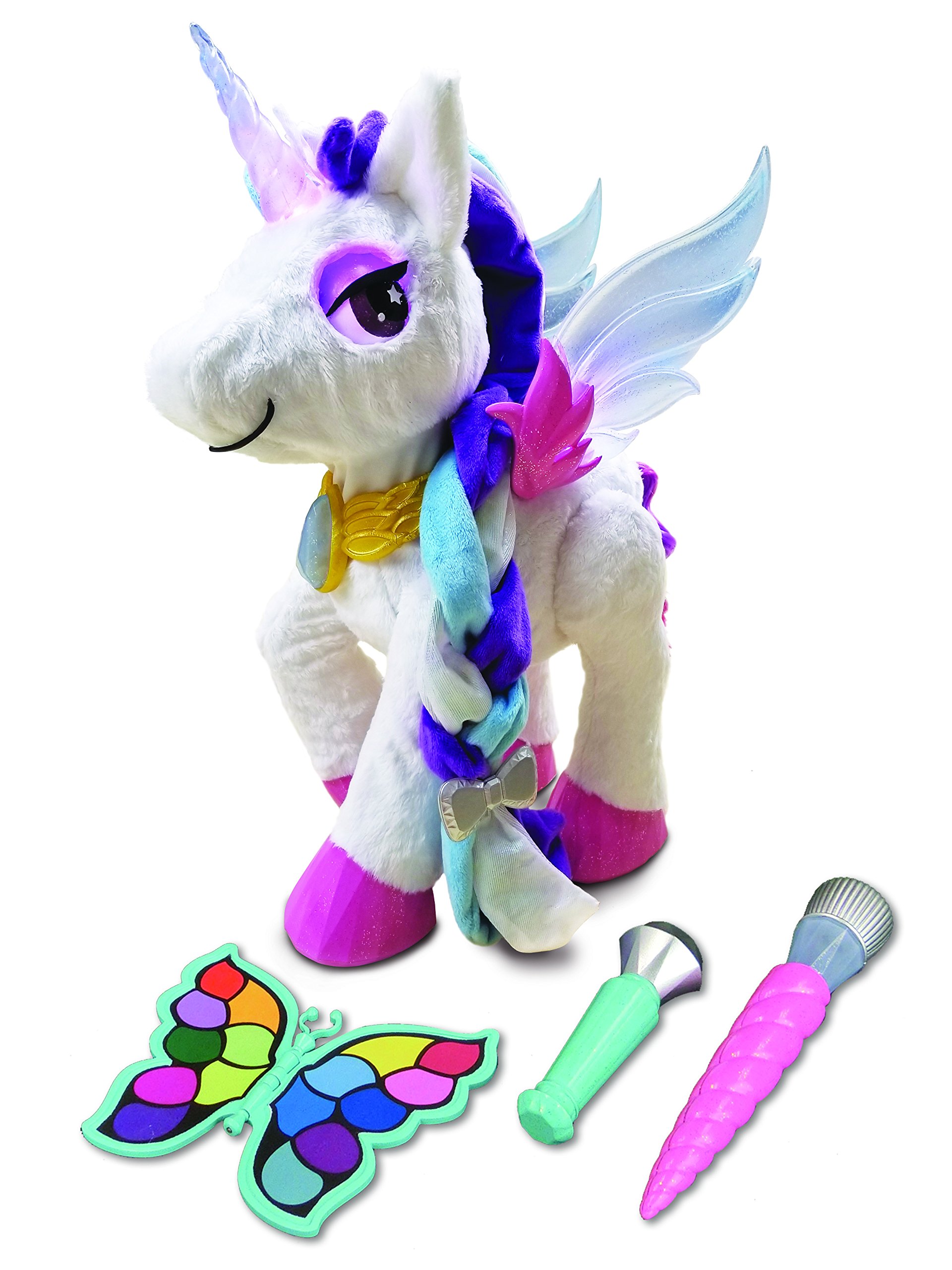 VTech 182503 Myla The Magical Make-Up Unicorn Toy with Microphone for