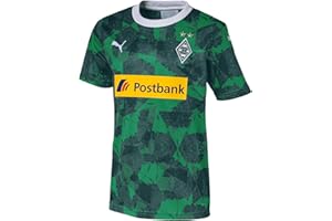 PUMA Bmg Third Shirt Replica Jr with Sponsor Maglia Calcio Unisex - Bambini e Ragazzi