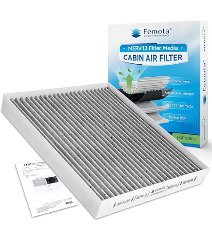 Excel Carbonized Cabin Air Filter For Hyundai Elantra 2017-2020, F2H79-AK000 Replacement