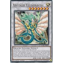Yugioh Weißer Rosendrache – Ultra Rare, 1. Auflage, Deutsch – Inkl. Fieldcenter-Karte