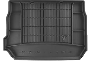 M MOTOS Tapis de coffre voiture pour Peugeot 2008 I 2013-2019 Améliorez Votre Confort de Voyage avec Le tapis noir antidérapant Auto TM- tapis voiture Tous Temps pour Voiture, Protection Contre les sa